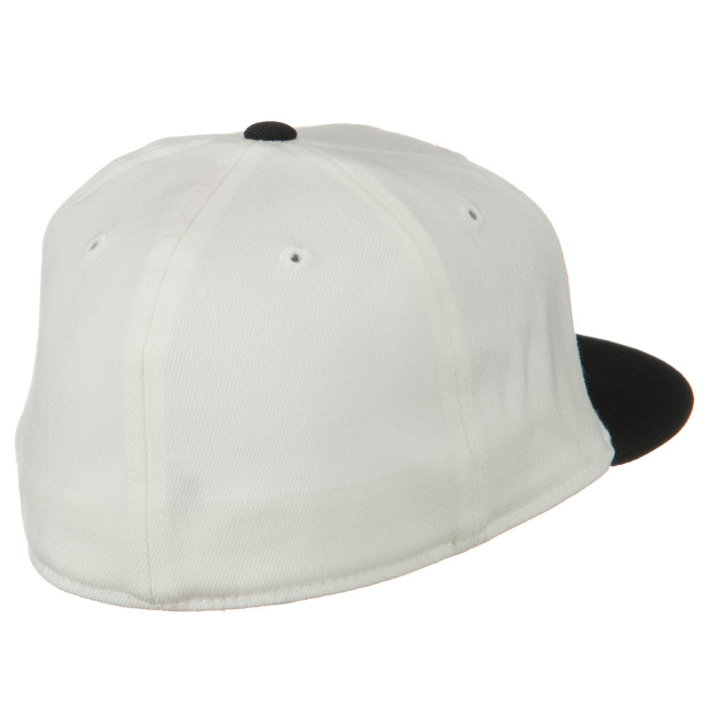 Wool Blend Flat Visor Premium Fitted Cap