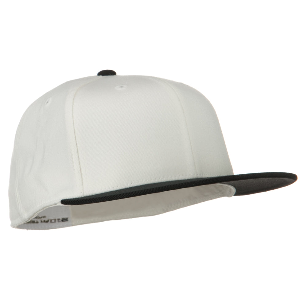 Wool Blend Flat Visor Premium Fitted Cap