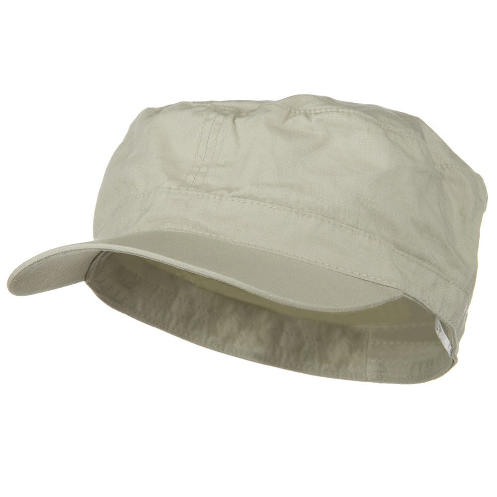 Big Size Fitted Cotton Ripstop Military Army Cap