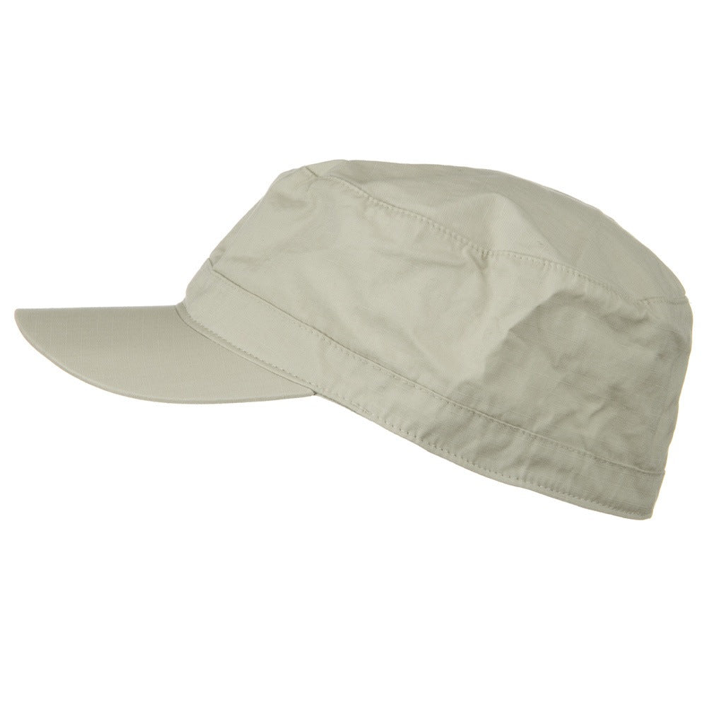 Big Size Fitted Cotton Ripstop Military Army Cap