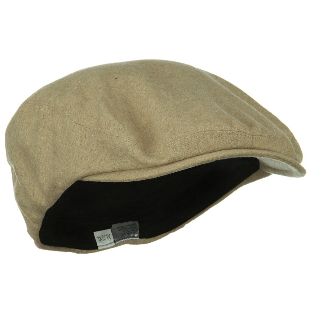 Big Size Elastic Wool Ivy Cap