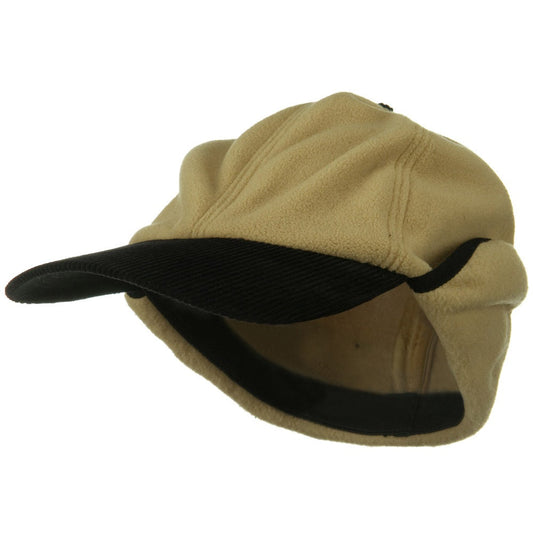 Oversize Fleece Warmer Flap Cap