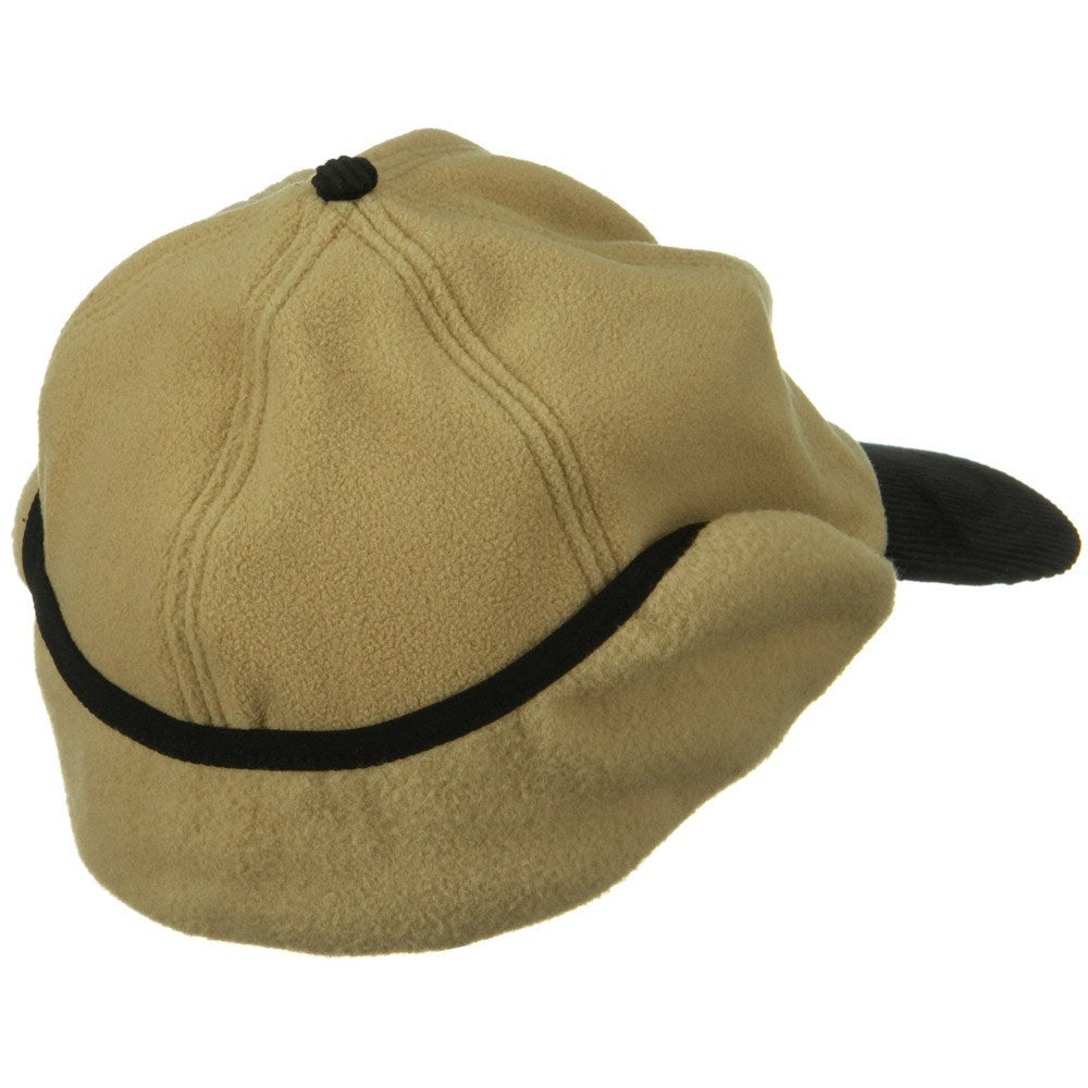 Oversize Fleece Warmer Flap Cap