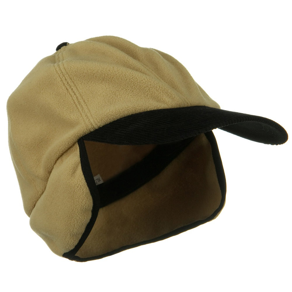 Oversize Fleece Warmer Flap Cap