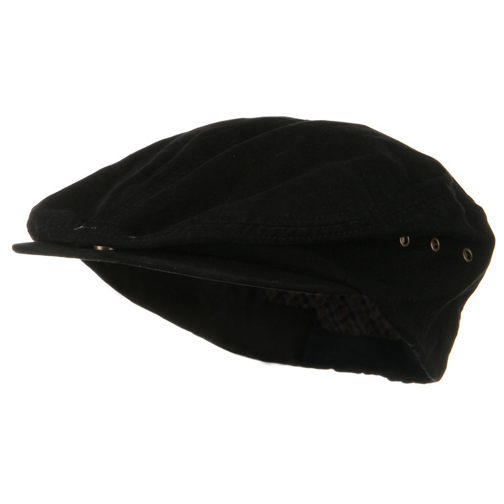 Oversize Washed Canvas Ivy Cap