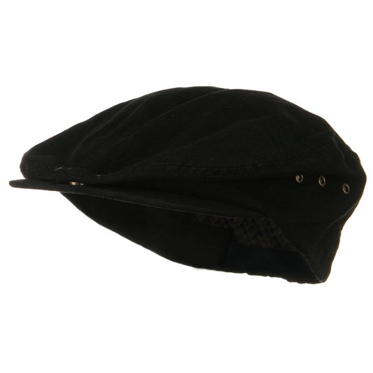 Oversize Washed Canvas Ivy Cap