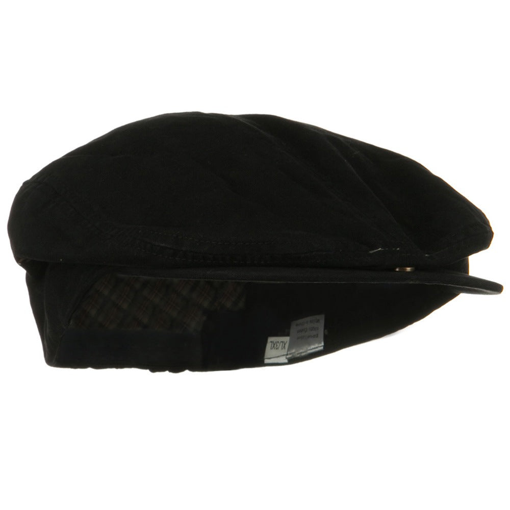 Oversize Washed Canvas Ivy Cap