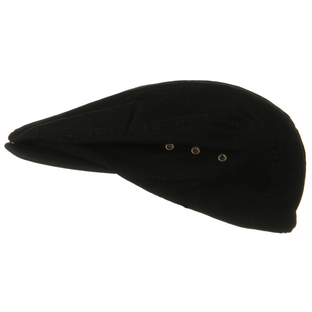 Oversize Washed Canvas Ivy Cap