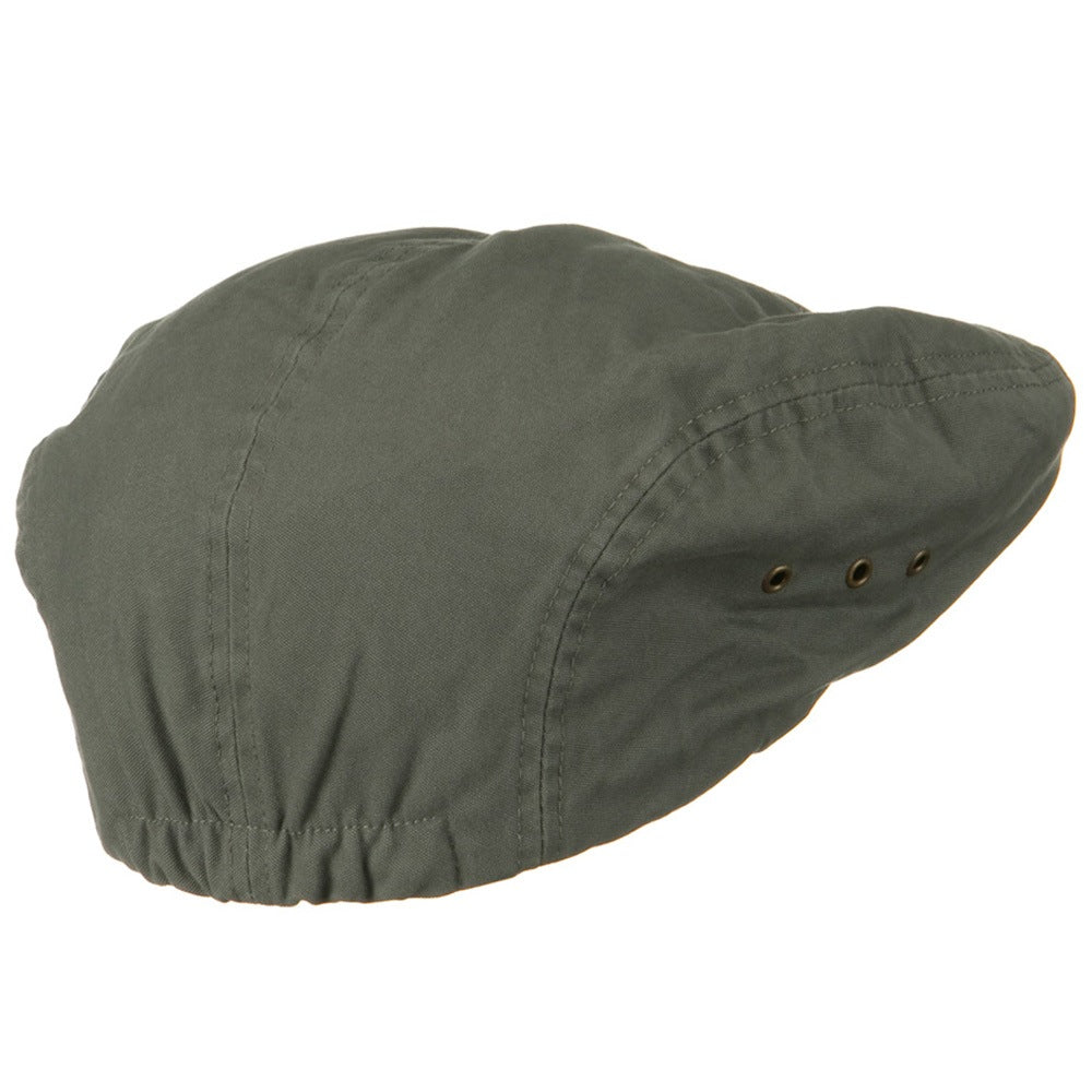 Oversize Washed Canvas Ivy Cap