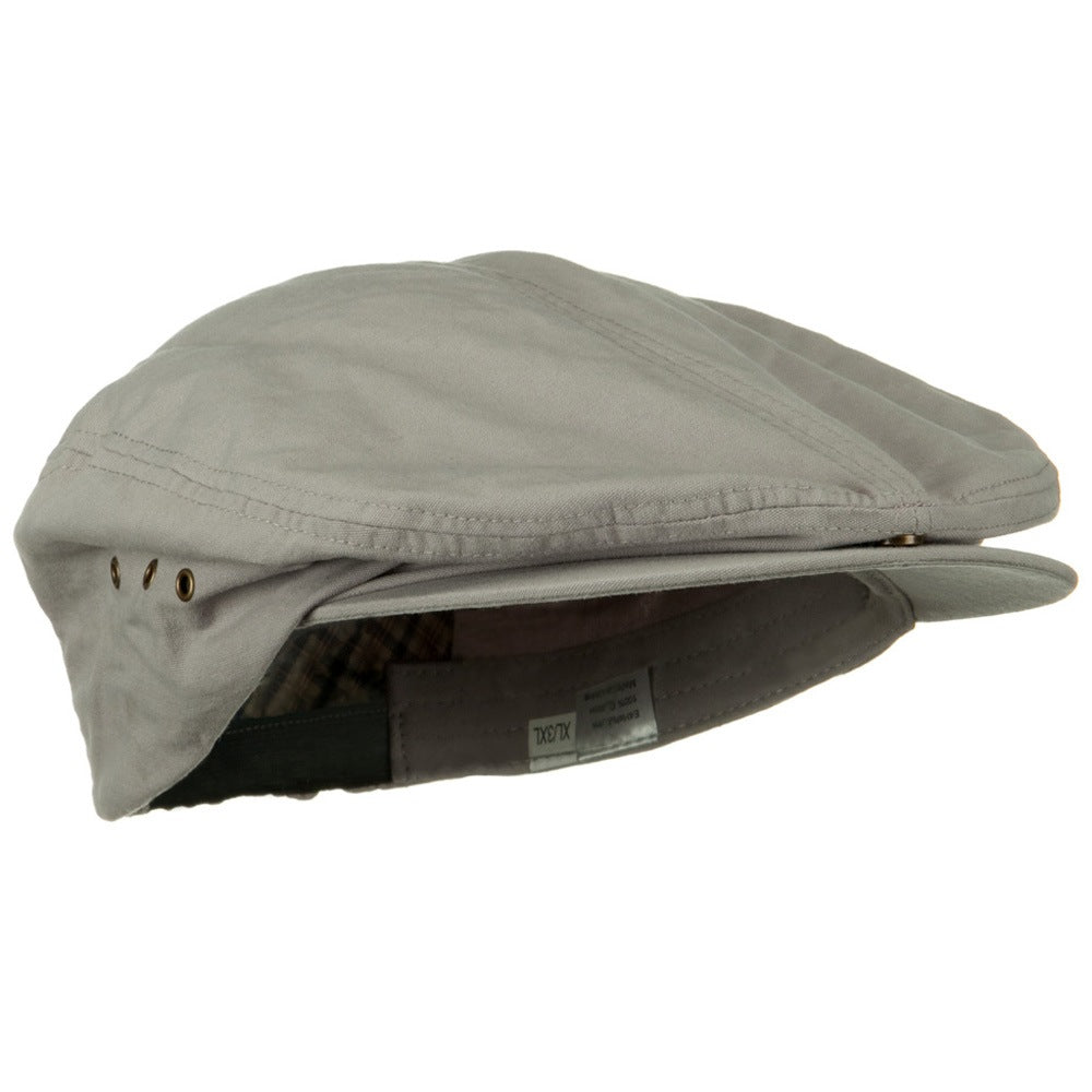 Oversize Washed Canvas Ivy Cap
