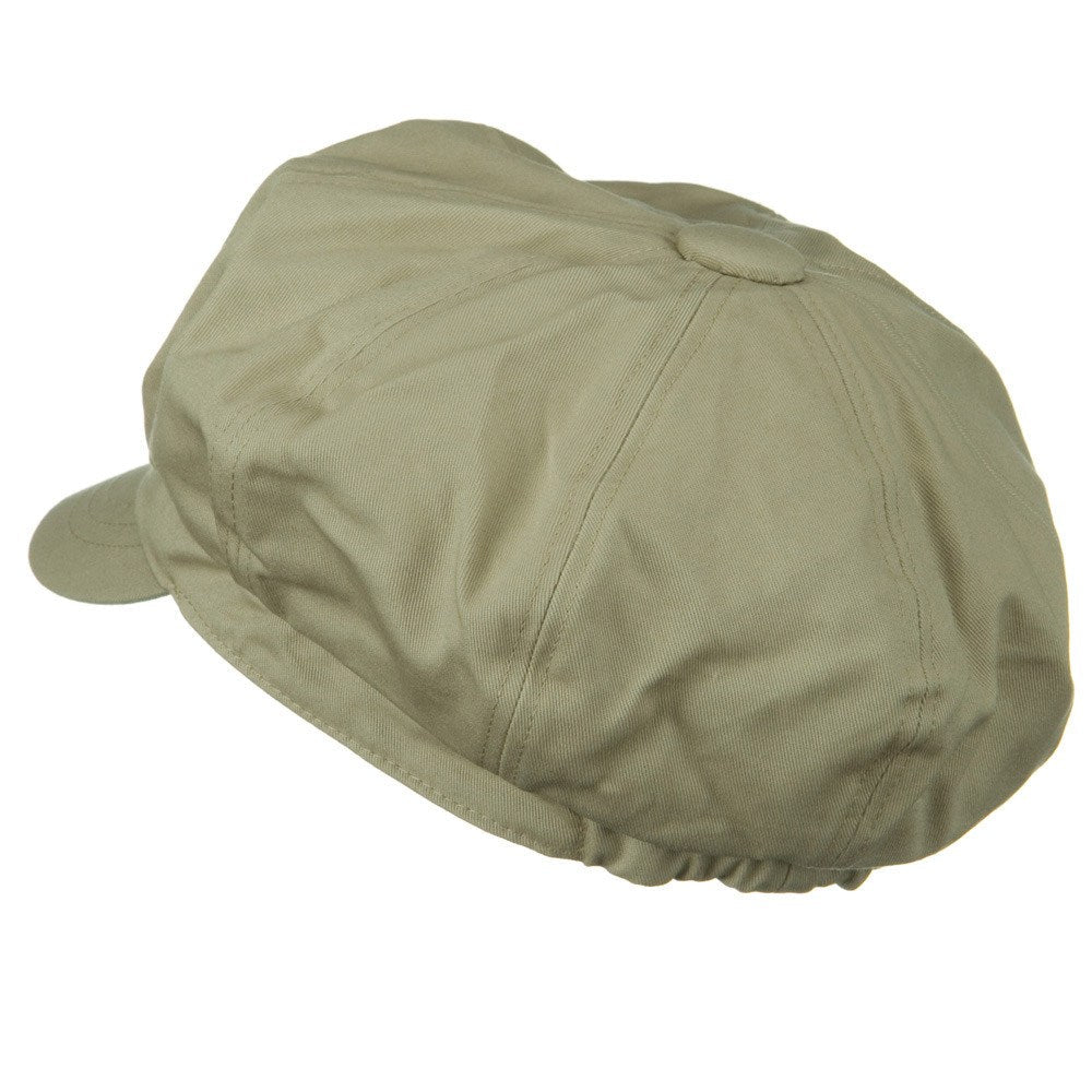 Big Size Cotton Newsboy Hat