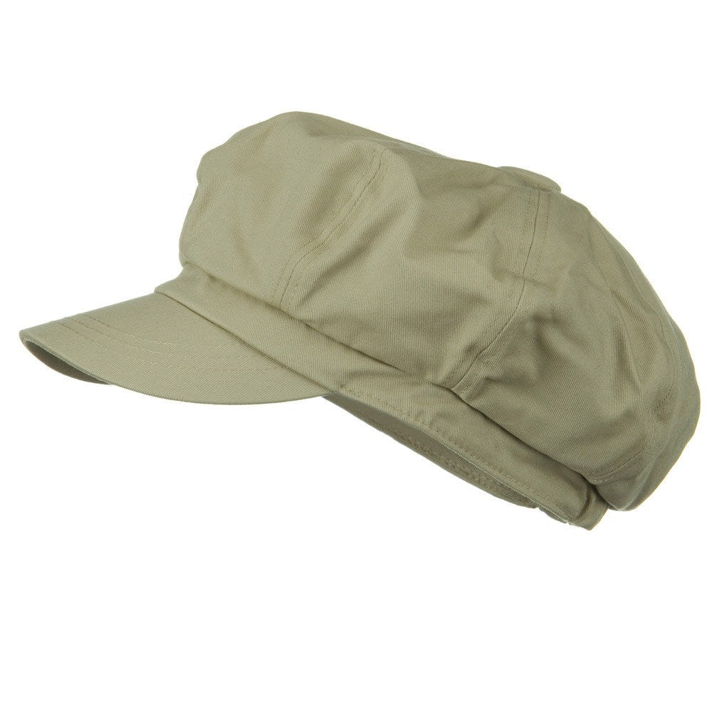 Big Size Cotton Newsboy Hat