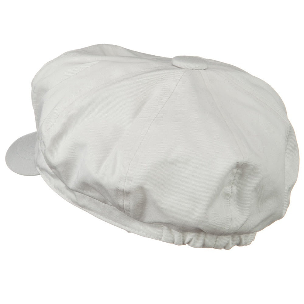 Big Size Cotton Newsboy Hat