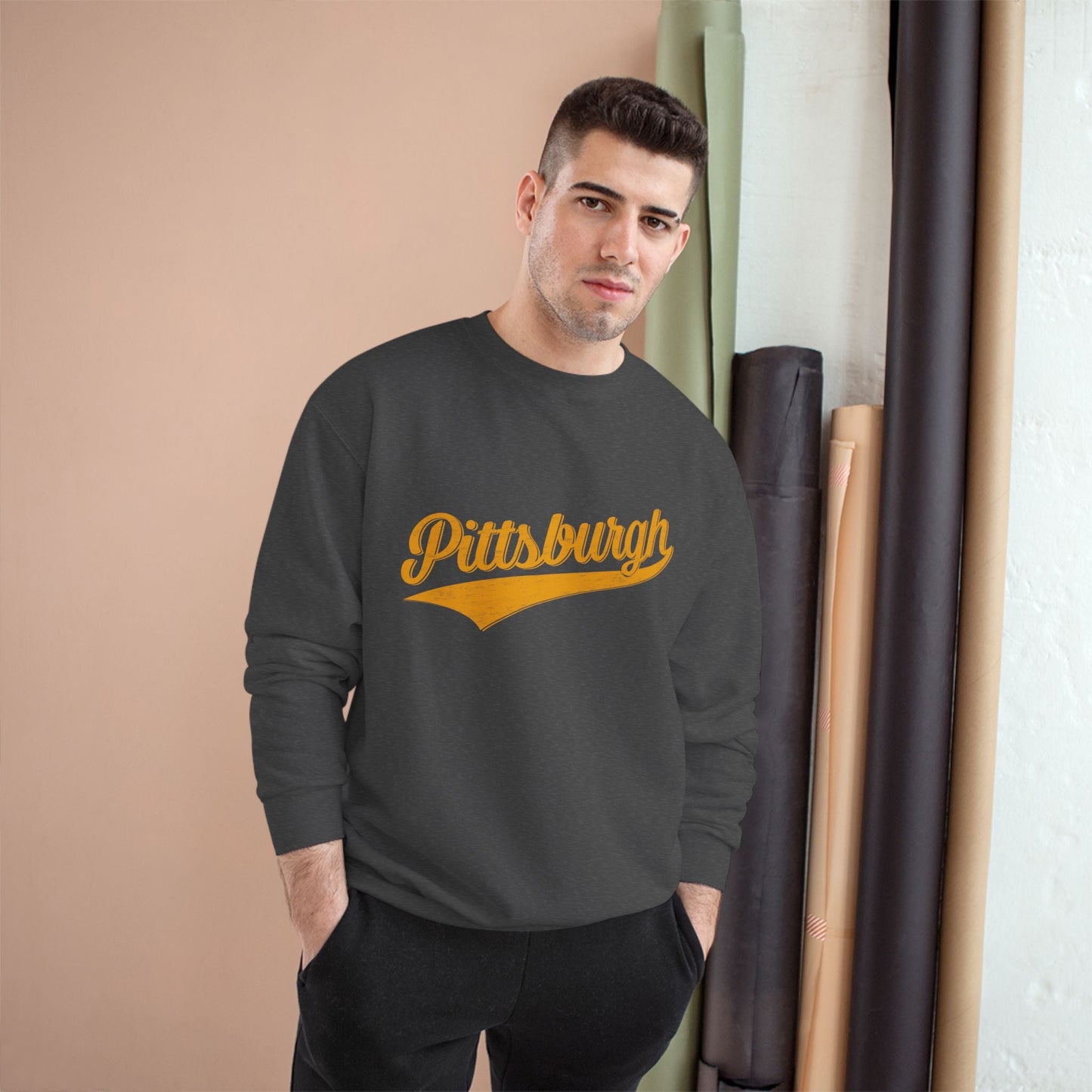 Pittsburgh Varsity Retro Champion S600 Sweatshirt