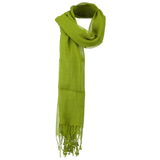Solid Viscose Long Scarf