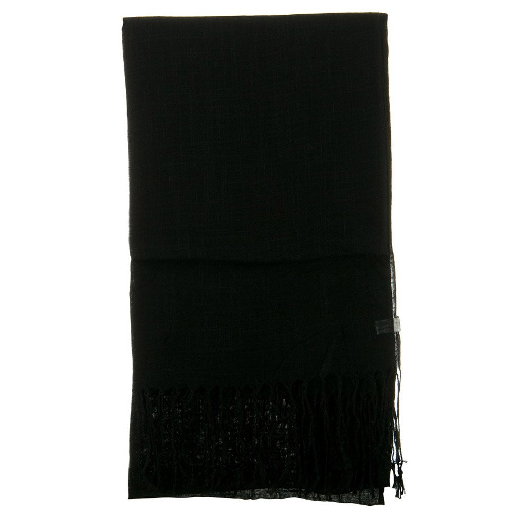 Solid Viscose Long Scarf