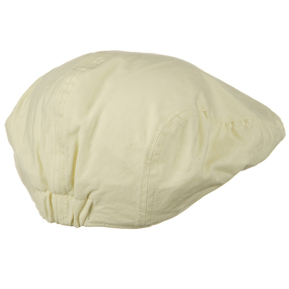 Big Size Washed Canvas Ivy Cap