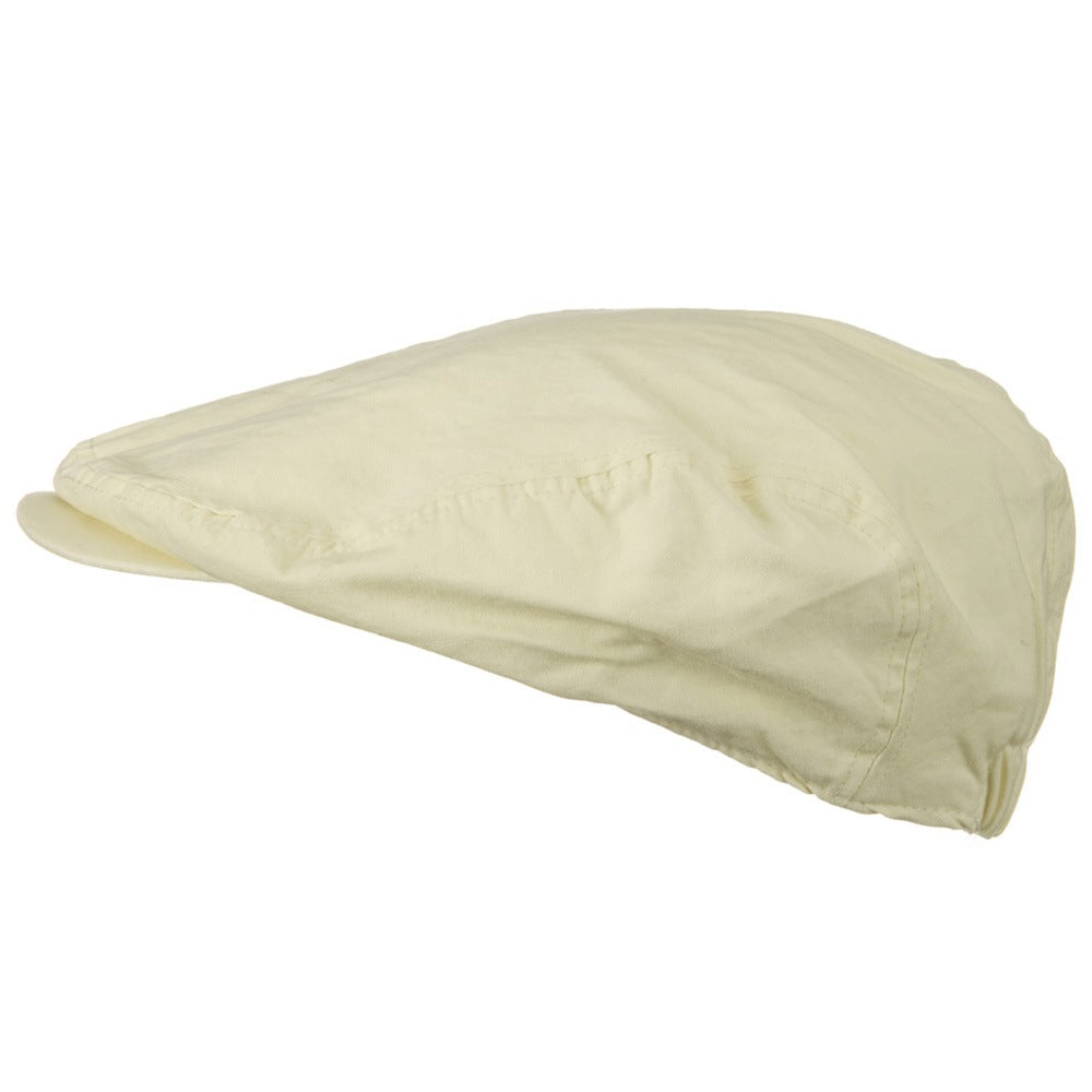 Big Size Washed Canvas Ivy Cap