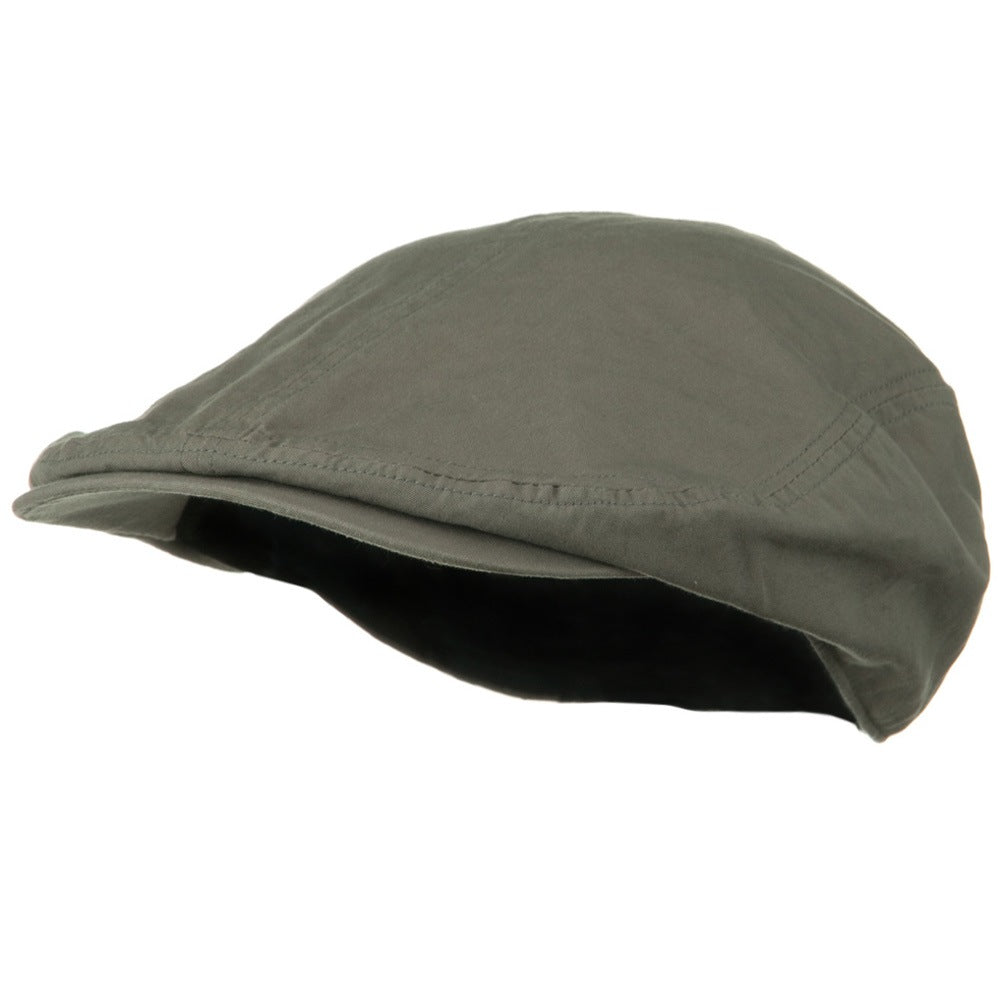 Big Size Washed Canvas Ivy Cap