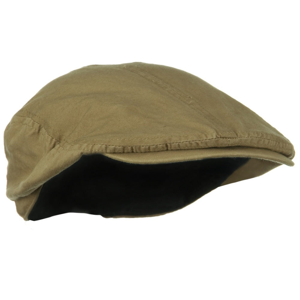 Big Size Washed Canvas Ivy Cap