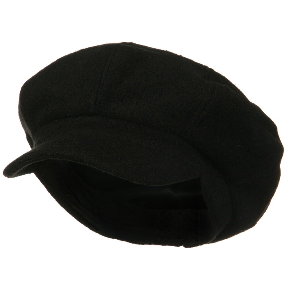Big Size Classic Wool Newsboy Cap