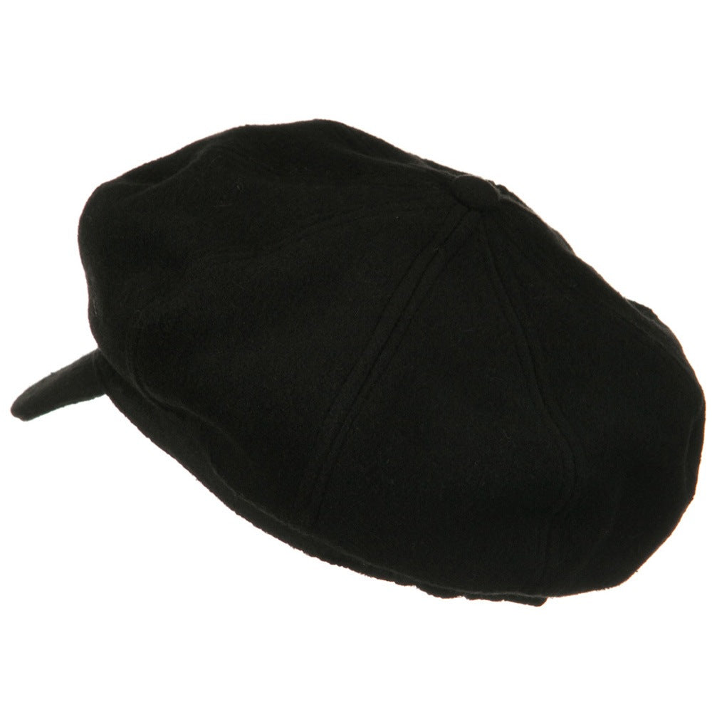 Big Size Classic Wool Newsboy Cap