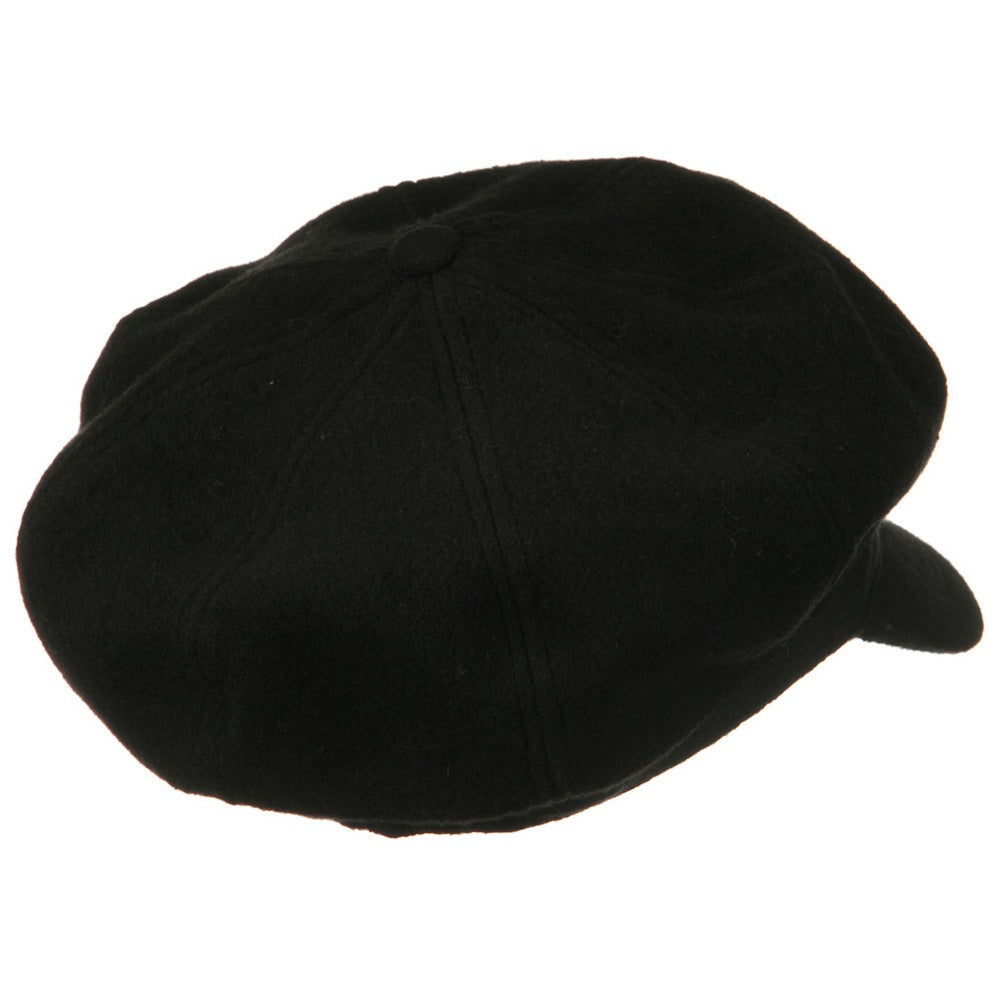 Big Size Classic Wool Newsboy Cap
