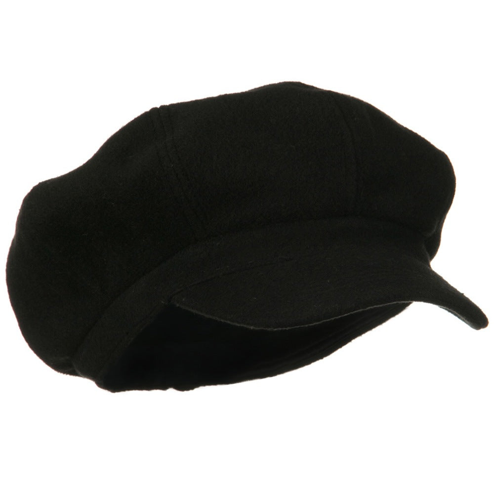 Big Size Classic Wool Newsboy Cap
