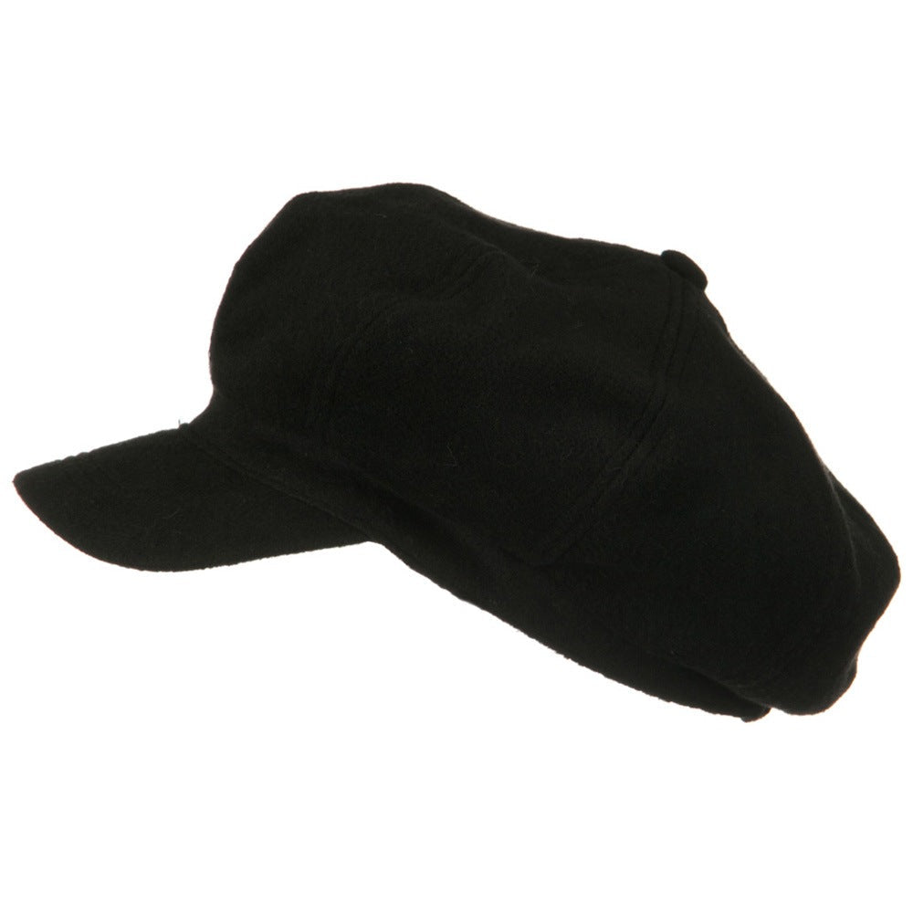 Big Size Classic Wool Newsboy Cap