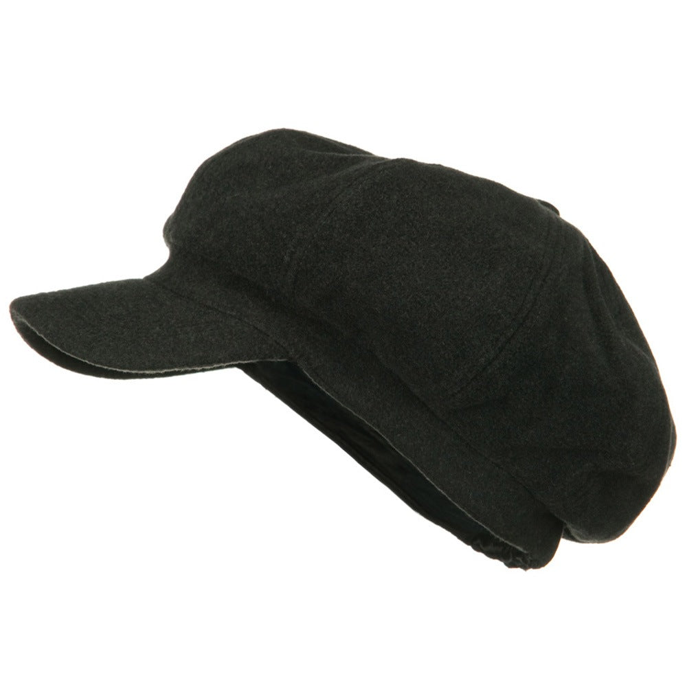 Big Size Classic Wool Newsboy Cap