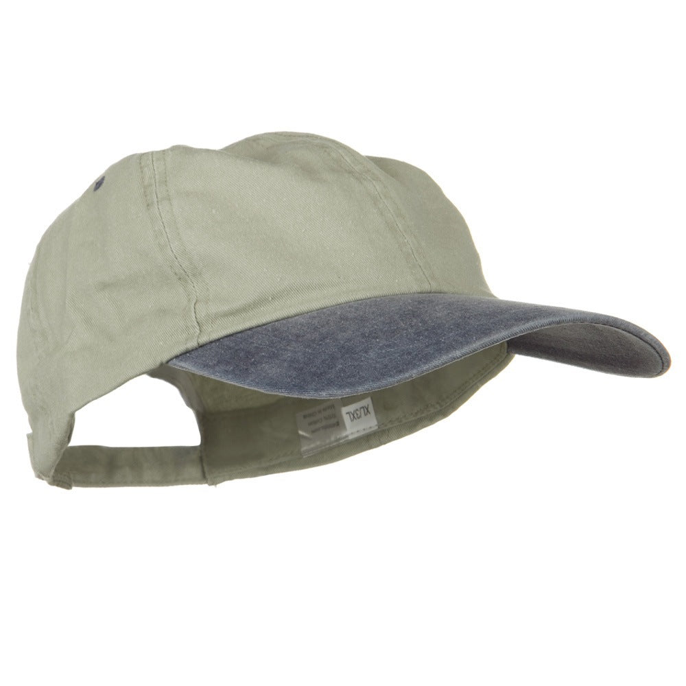 New Big Size Washed Cotton Ball Cap