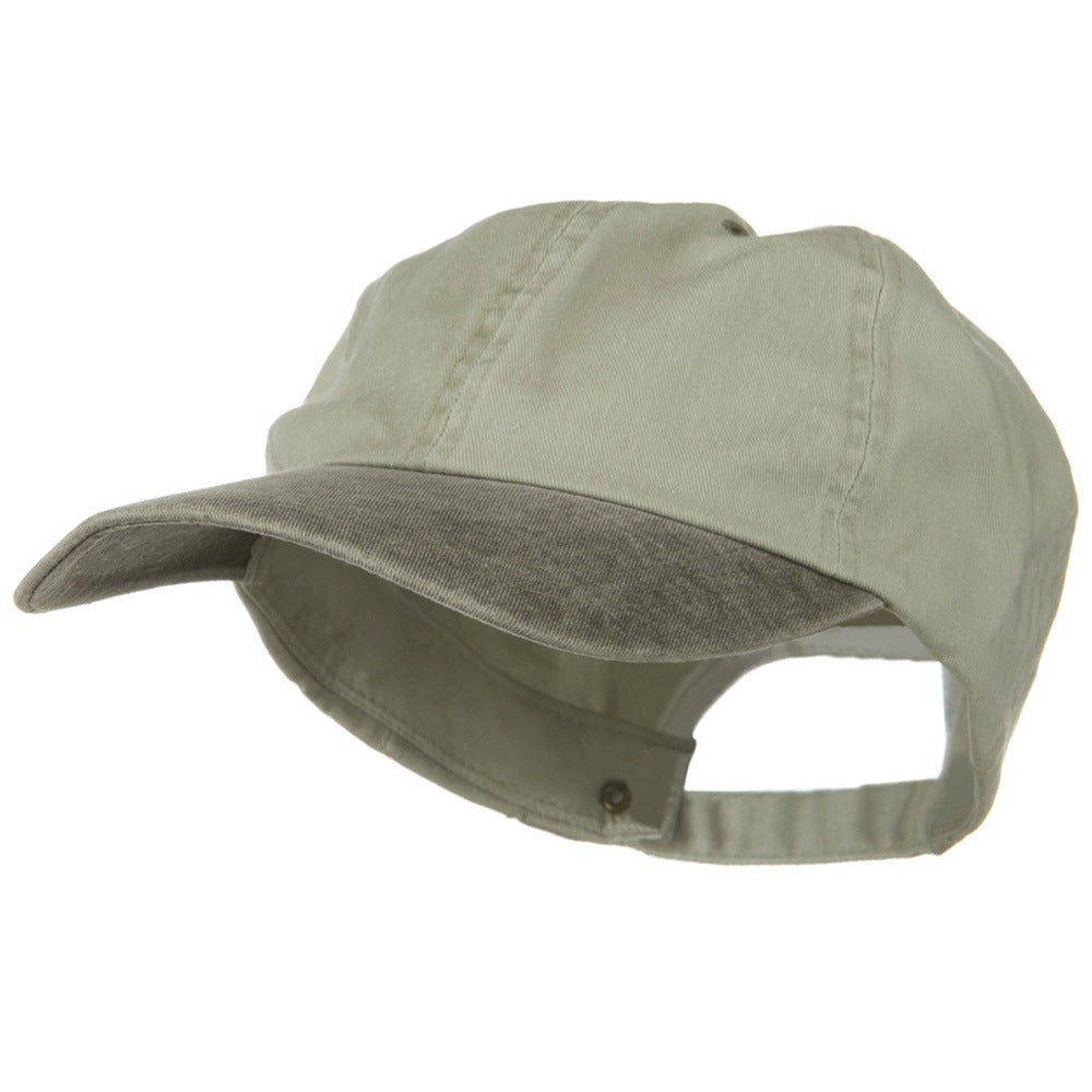 New Big Size Washed Cotton Ball Cap