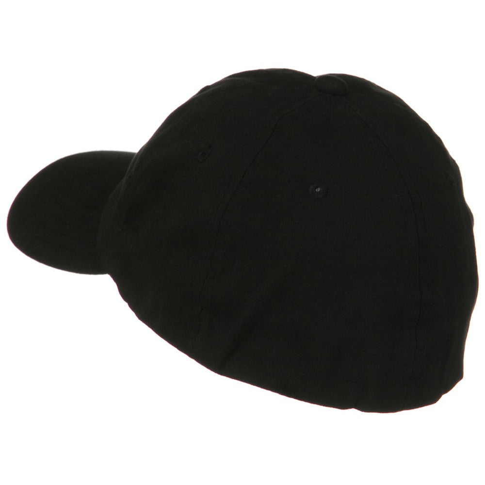 Light Brush Twill Fitted Cap