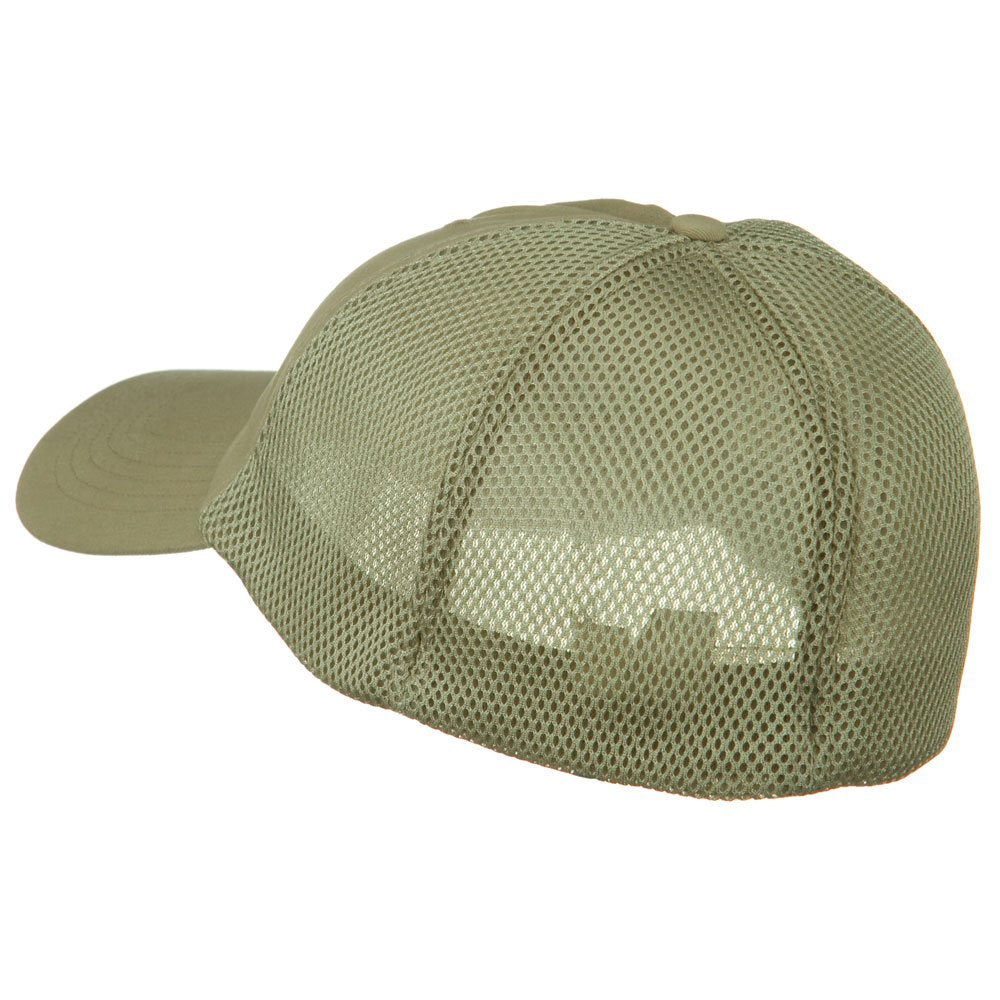 Big Size Summer Twill Mesh Flexible Fitted Cap