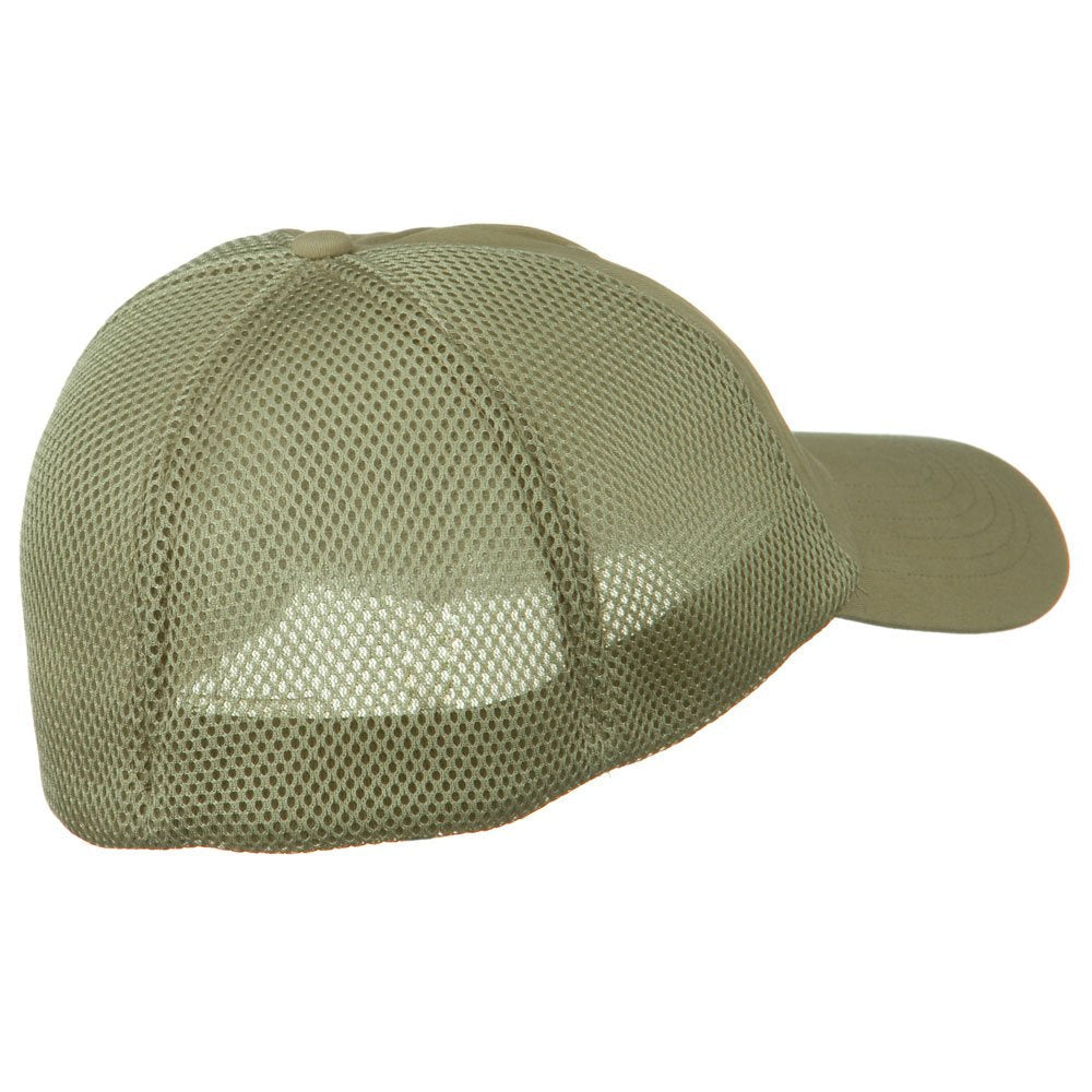 Big Size Summer Twill Mesh Flexible Fitted Cap