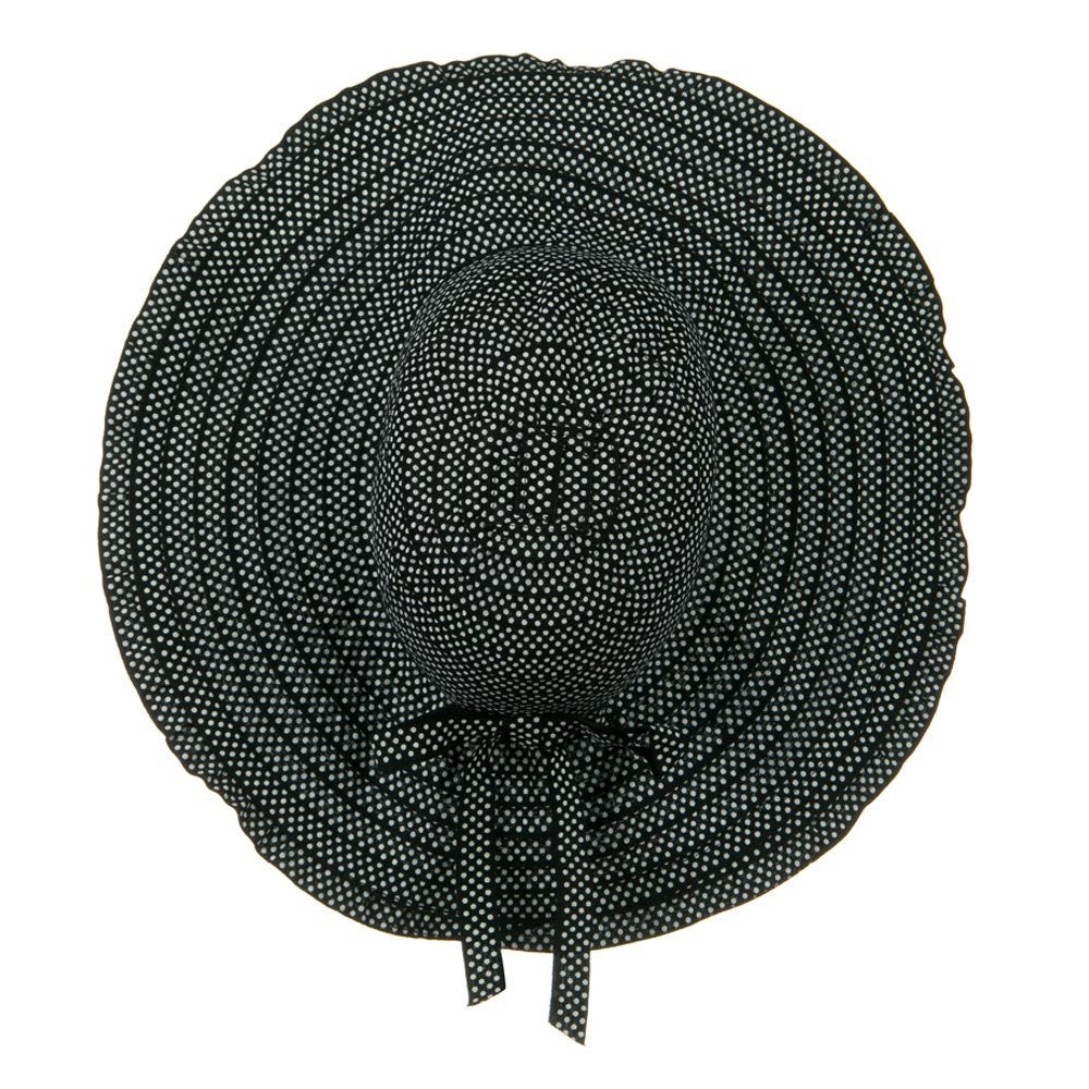 Ribbon Short Brim Self Tie Hat