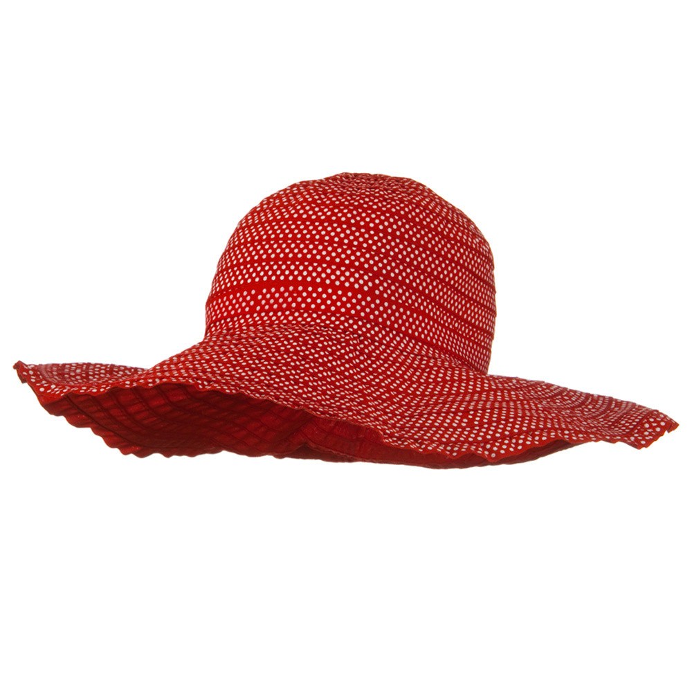 Ribbon Short Brim Self Tie Hat