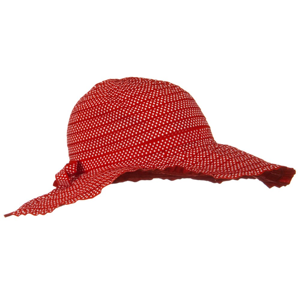 Ribbon Short Brim Self Tie Hat