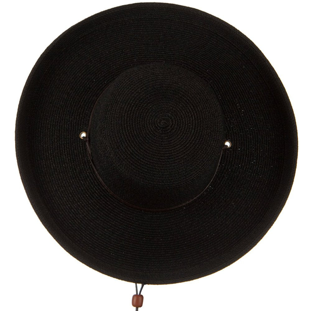 UPF 50+ Cotton Paper Braid Kettle Brim Hat