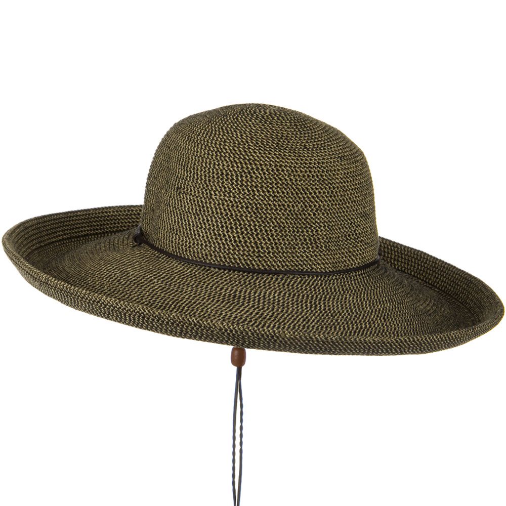 UPF 50+ Cotton Paper Braid Kettle Brim Hat