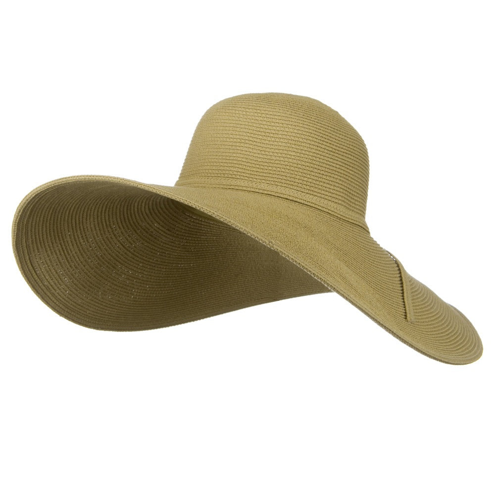 UPF 50+ Cotton Paper 6 Inch Flat Brim Hat