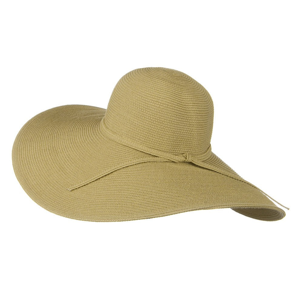 UPF 50+ Cotton Paper 6 Inch Flat Brim Hat