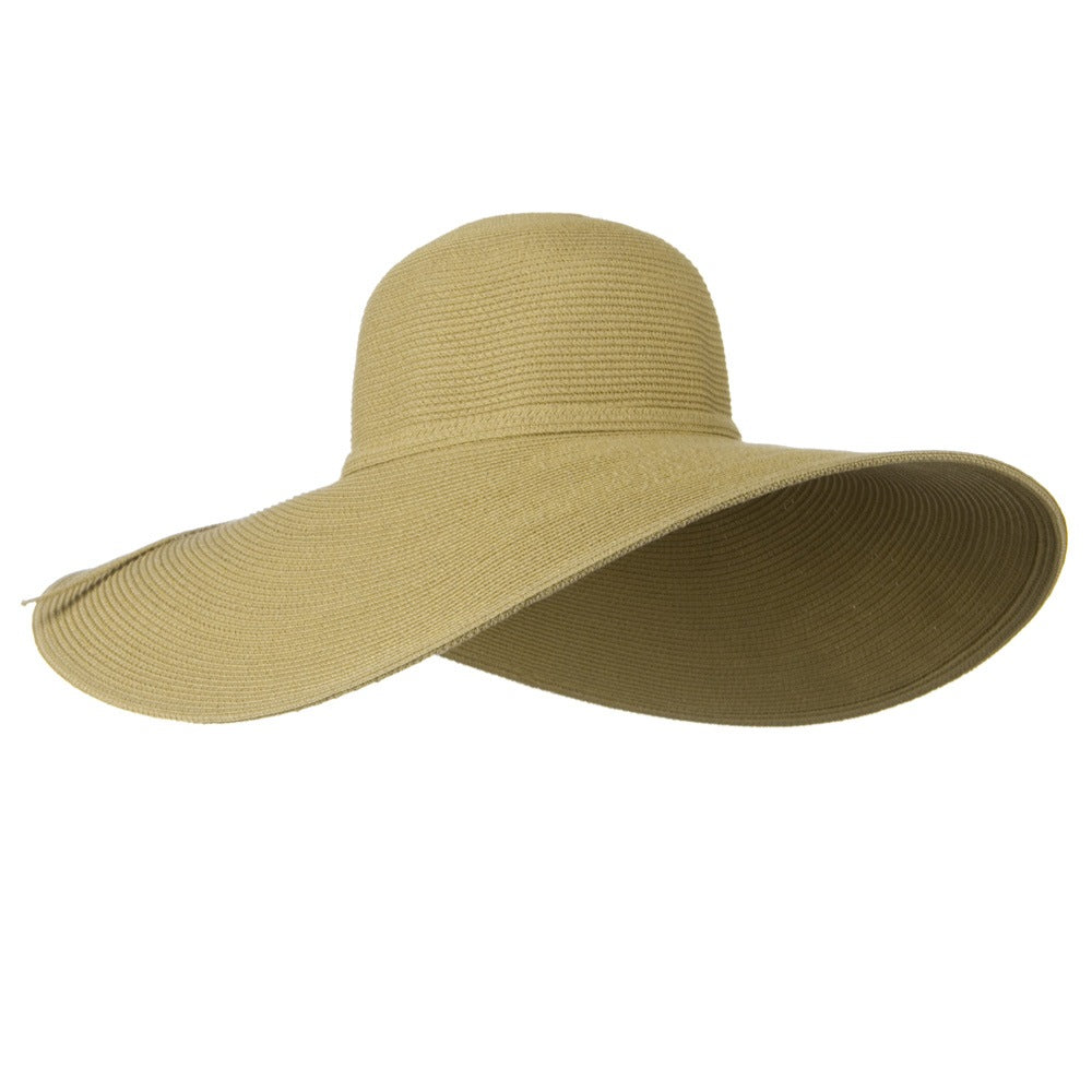 UPF 50+ Cotton Paper 6 Inch Flat Brim Hat