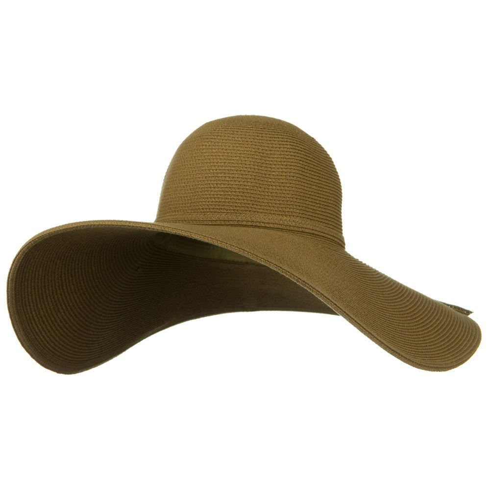 UPF 50+ Cotton Paper 6 Inch Flat Brim Hat
