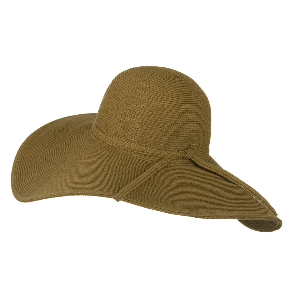 UPF 50+ Cotton Paper 6 Inch Flat Brim Hat