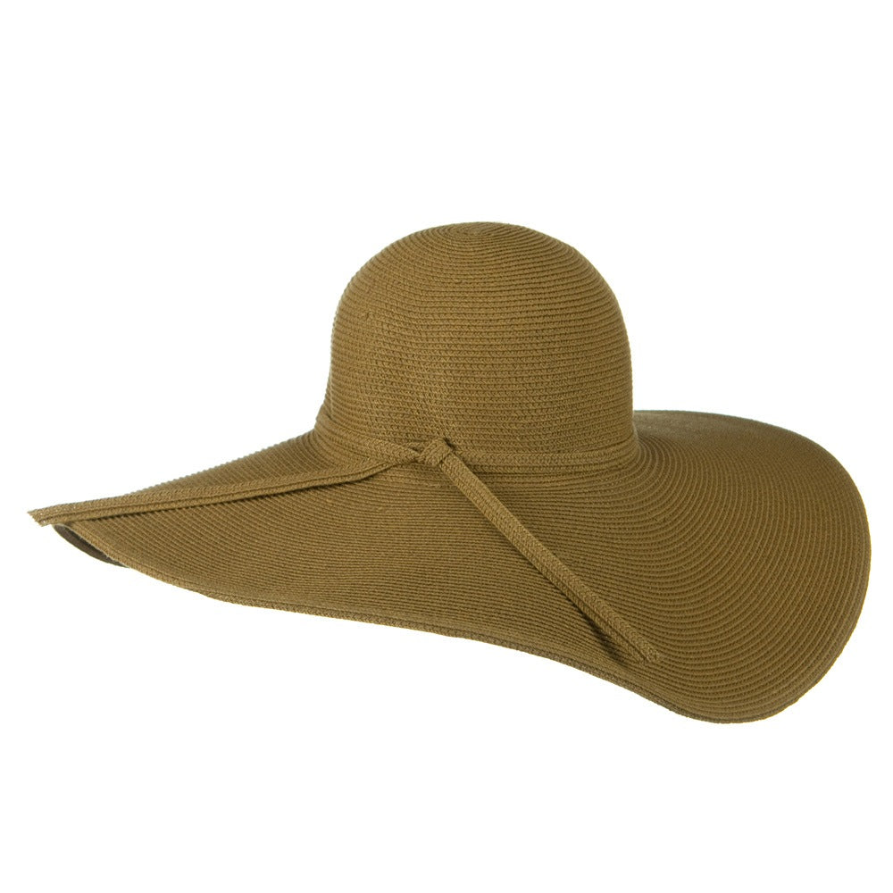 UPF 50+ Cotton Paper 6 Inch Flat Brim Hat