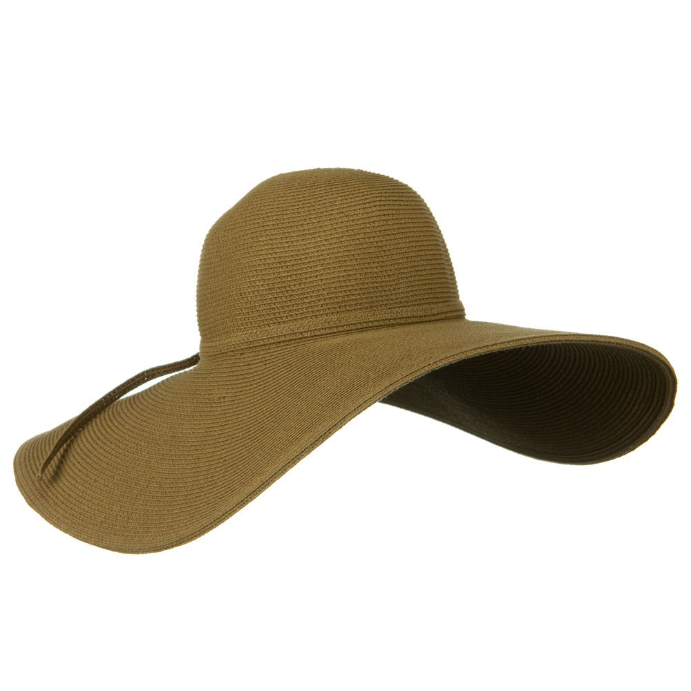 UPF 50+ Cotton Paper 6 Inch Flat Brim Hat
