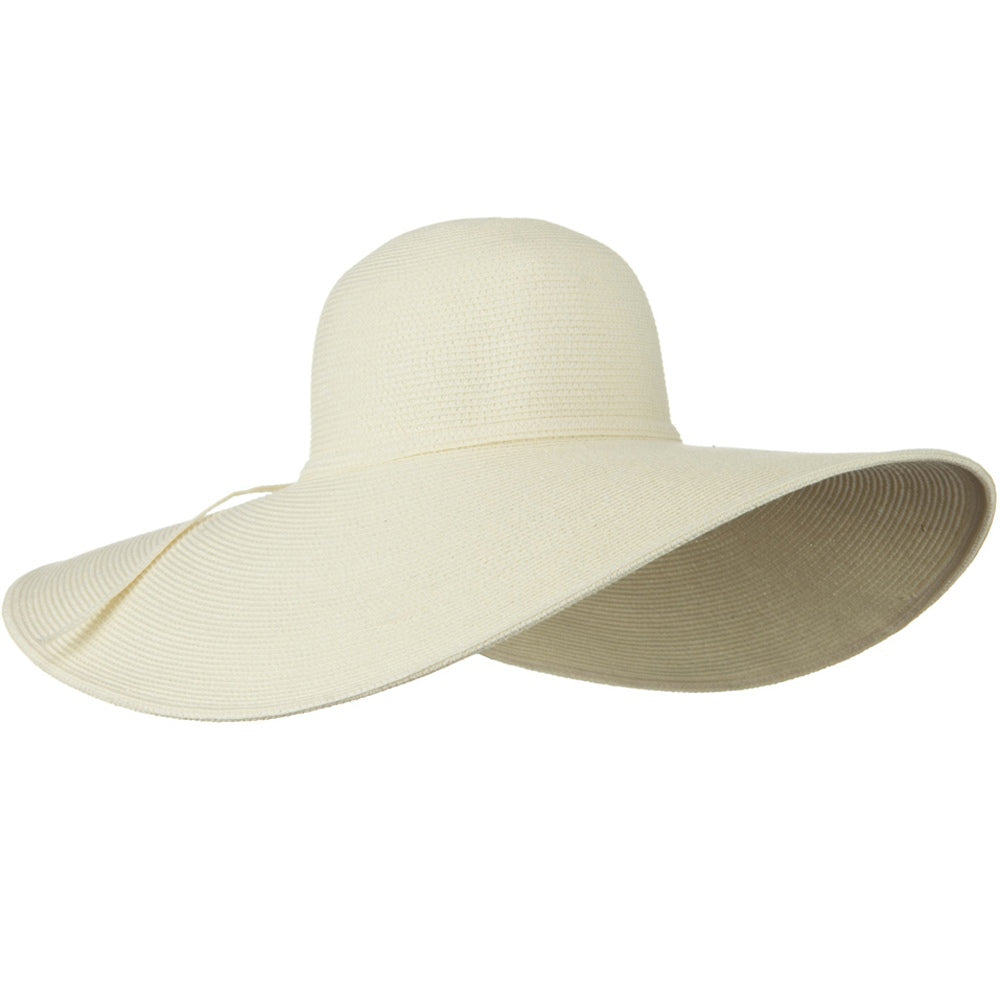UPF 50+ Cotton Paper 6 Inch Flat Brim Hat