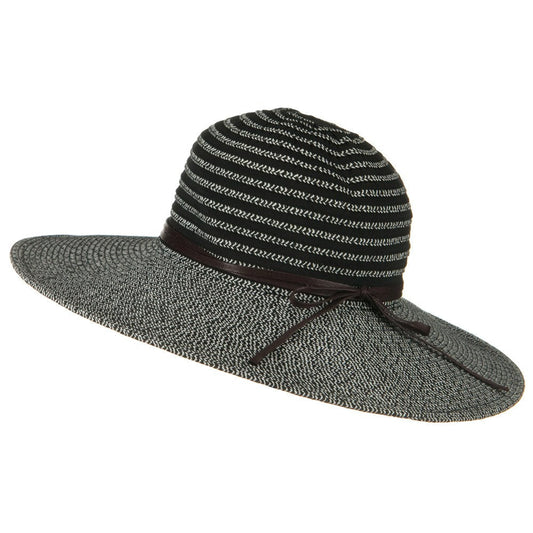 UPF 50+ Braider Ribbon Wide Flat Brim Hat