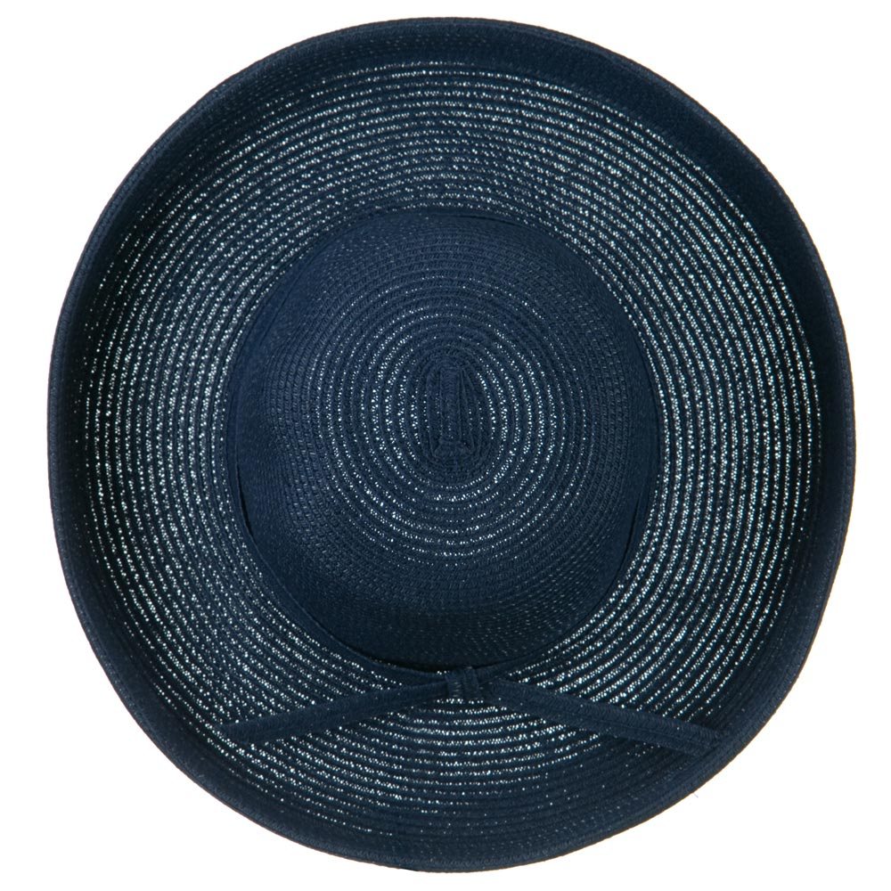 Sewn Braid Kettle Brim Ribbon Hat